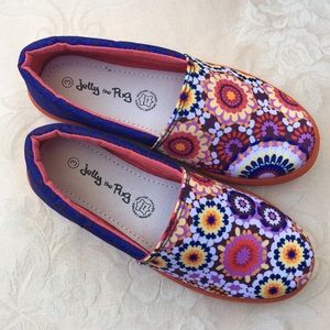 Jelly The Pug Moorish Style Canvas Shoes.18282